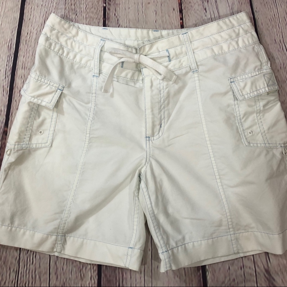 Athleta white shorts